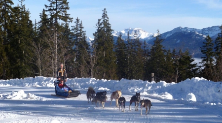 Wintersport Aillon-le-Jeune